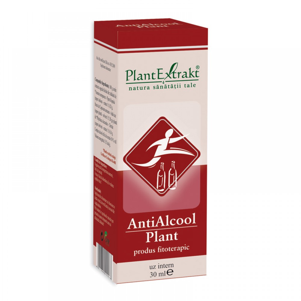 Antialcool Plant Te scapa de dependenta de alcool 30 ml Plantextrakt