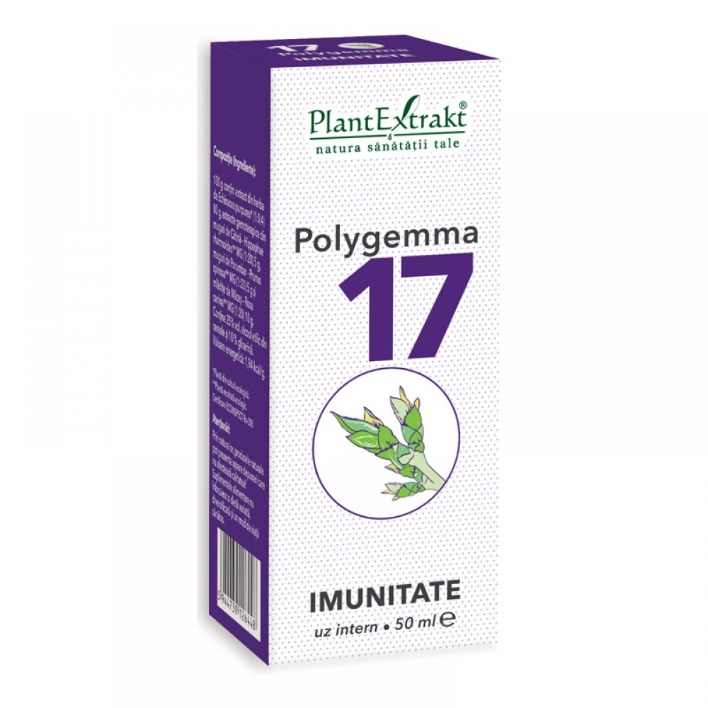 POLYGEMMA nr. 17 Imunitate, 50 ml | Catena | Preturi mici!