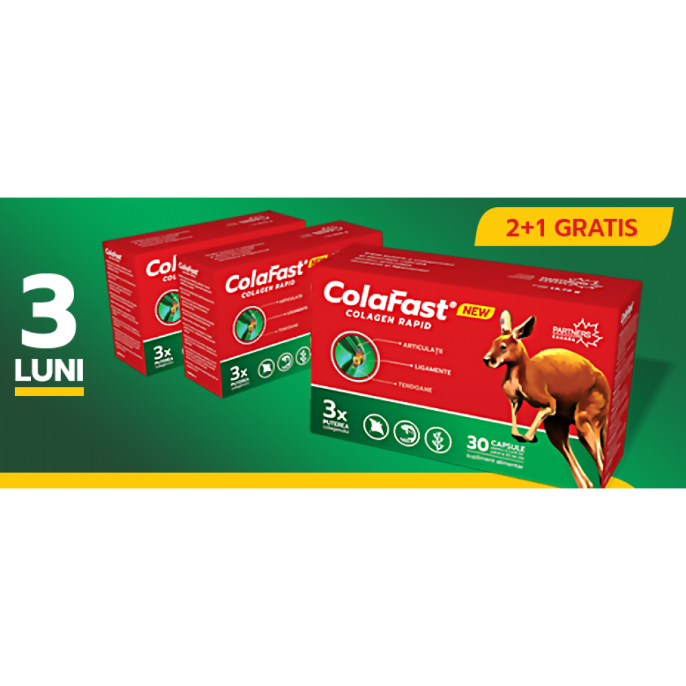 Vitamine și suplimente: ColaFast Colagen Rapid 30 capsule